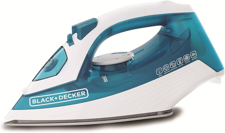 Black&Decker X1575-B5 1600W STEAM IRON WITH NONSTICK SOLEPLATE