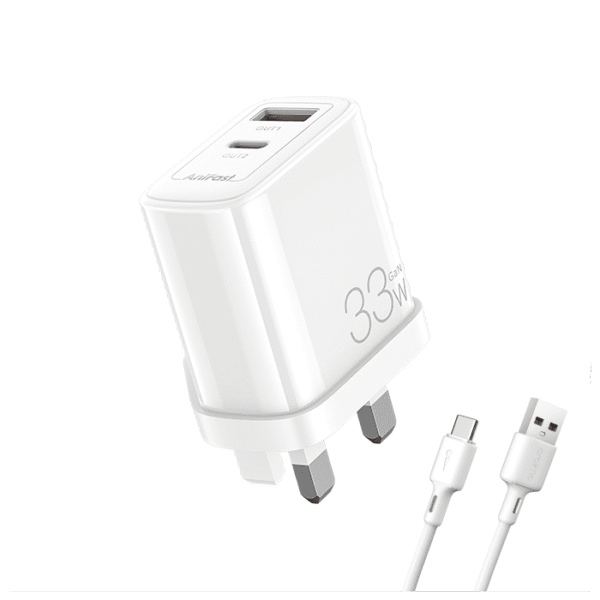Oraimo PowerGaN 33W Fast Charging charger kit with 3A Type-C cable
