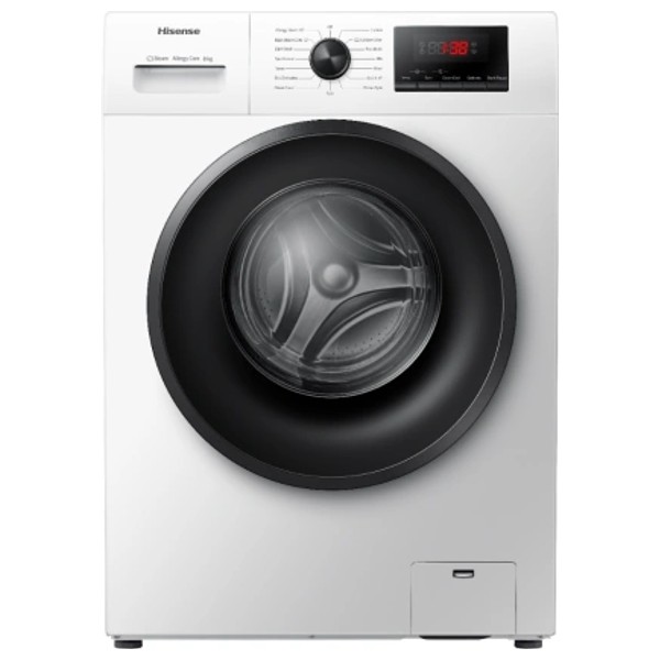 Hisense WFPV8012EM - 8Kg - 1400RPM - Front Loading Washing Machine - White