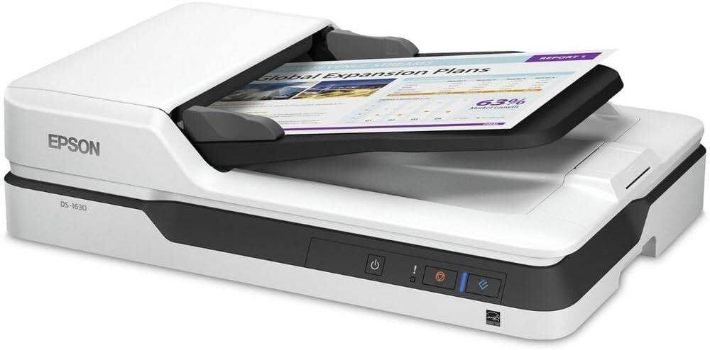 Epson DS-1630 Document Scanner 25ppm with TWAIN & ISIS Drivers and 3-Year Warranty