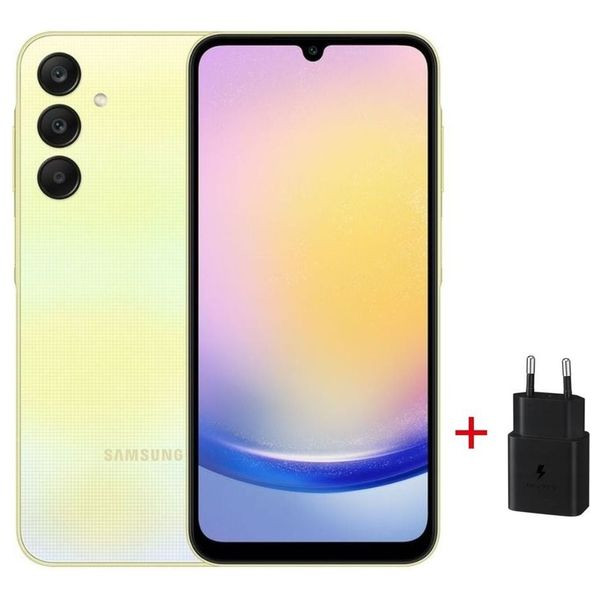 Samsung Galaxy A25 5G - Dual SIM - 128/6GB + Charger