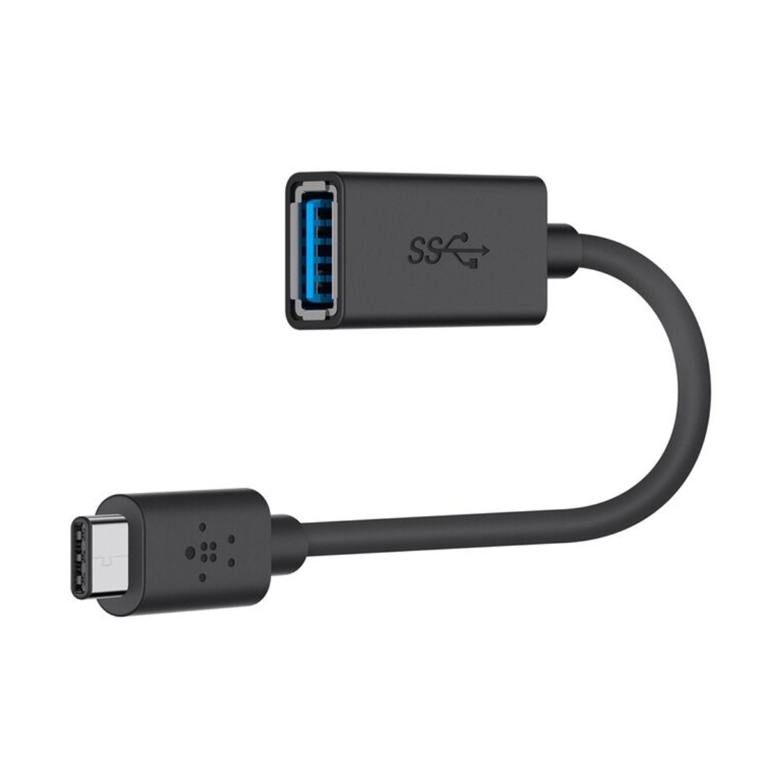 BELKIN 3.0 USB-C TO USB-A ADAPTER 5GBPS 1.5A BLK