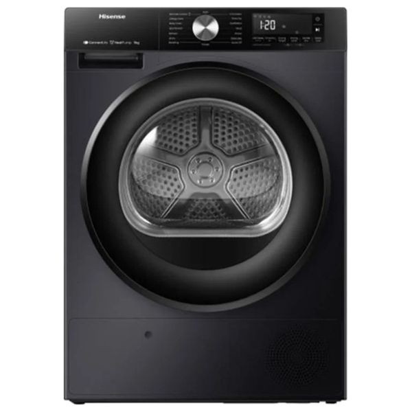 Hisense DH3S902BT - 9Kg - Front Loading Dryer - Black