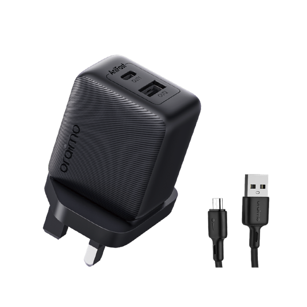 Oraimo Cannon 18D 2 port with Type-L  cable  18W
