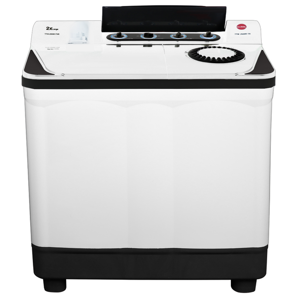 Coral TTW-25085-FA - 15.5Kg - Twin Tub Washing Machine - White