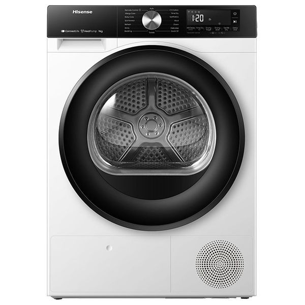 Hisense DH3S902BW - 9Kg - Front Loading Dryer - White
