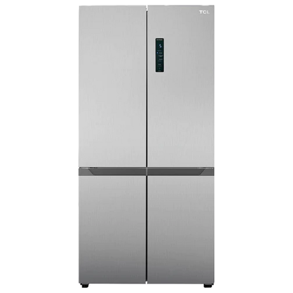 TCL C740CDSS - 19ft - French Door Refrigerator - Light Steel