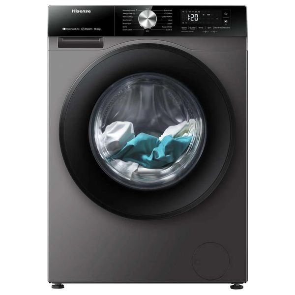 Hisense WF3S1243BT - 10.5Kg - 1400RPM - Front Loading Washing Machine - Gray