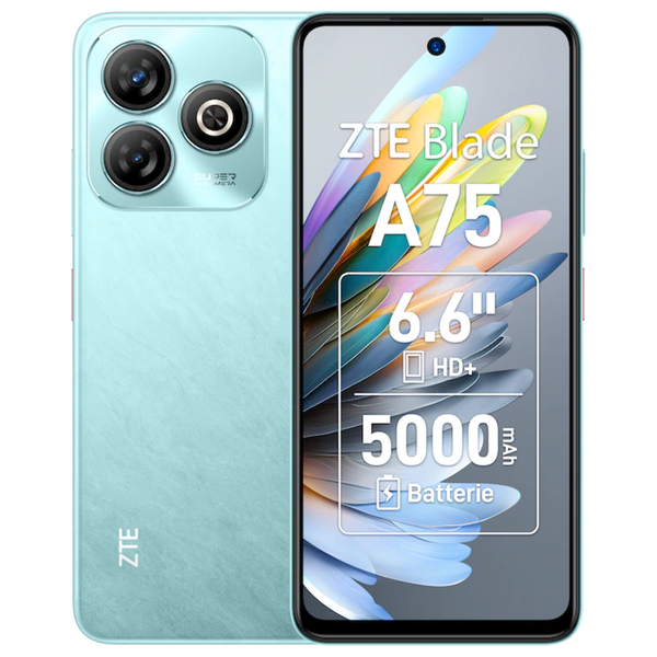 ZTE Blade A75 - Dual SIM - 256/4GB - Aqua Green
