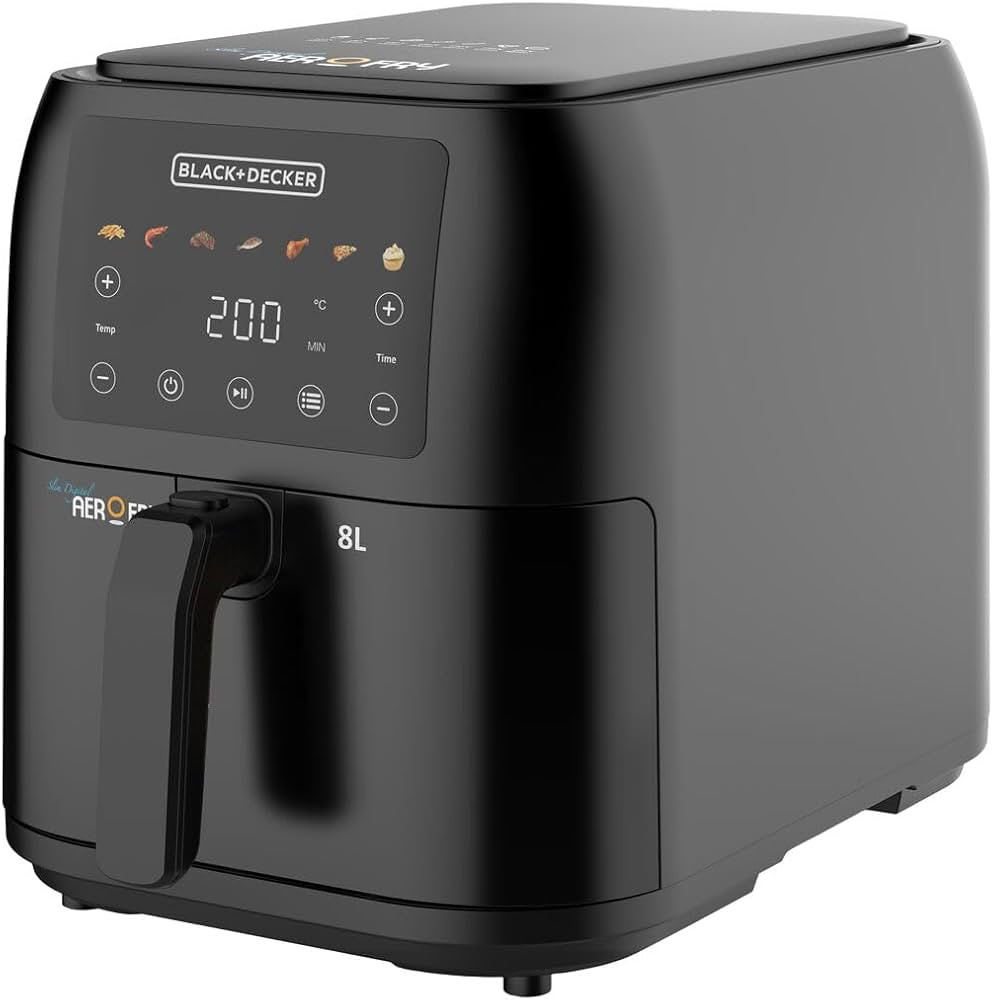 Black&Decker SAF80-B5 8L Slim Digital Airfryer