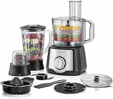 Black&Decker FX650-B5 Food processor 600W black/silver