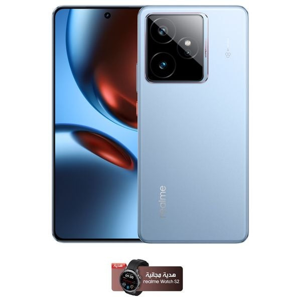 Realme GT7 - Dual SIM - 512/12GB - 6.78 inch - MediaTek Dimensity 9400e - 7000mhA + Realme Watch S2
