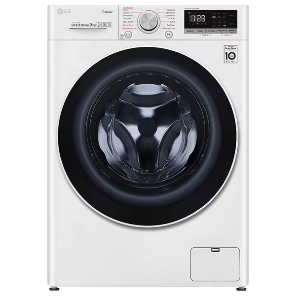 LG WV4149WVG - 9Kg - Front Loading Washing Machine - White