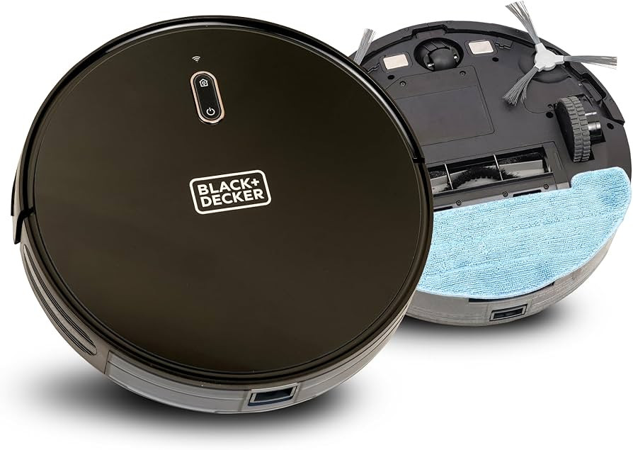 Black&Decker BRVA425B00-B5 Robotic Vacuum Cleaner and Mop black