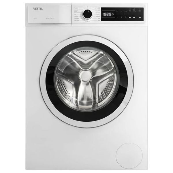 Vestel W710T2S - 7Kg - 1000RPM - Front Loading Washing Machine - White