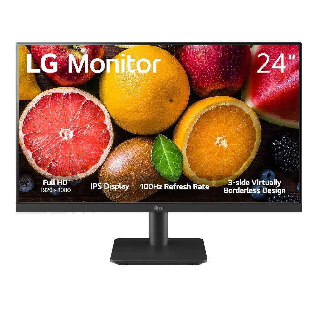 LG 24MS500 24in IPS FHD Monitor 100Hz 5ms HDMI Borderless Design with Reader Mode