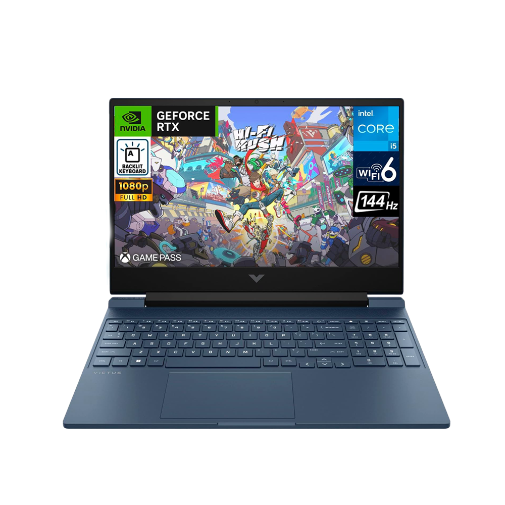 HP Victus-15 i5-12450H 8GB 512GB SSD RTX3050 FHD 144Hz Gaming Laptop with Windows 11