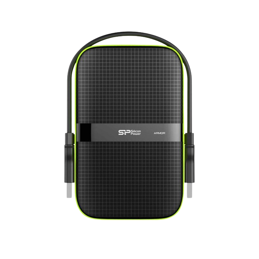 Silicon Power Armor A60 Portable External HDD Shockproof Design USB 3.0