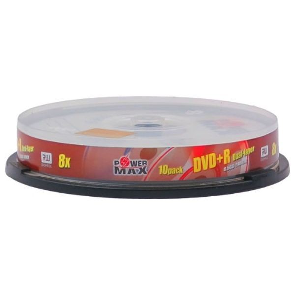 Power Max DVD+R/DL/8X/10/CAKE BOX