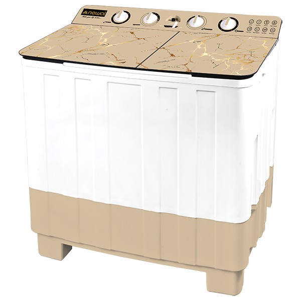 Newal WSH-6218-04 - 18Kg - Twin Tub Washing Machine - Beige
