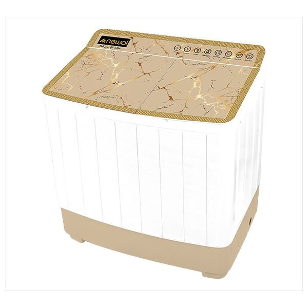 Newal WSH-6211-04 - Twin Tub Washing Machine - Beige