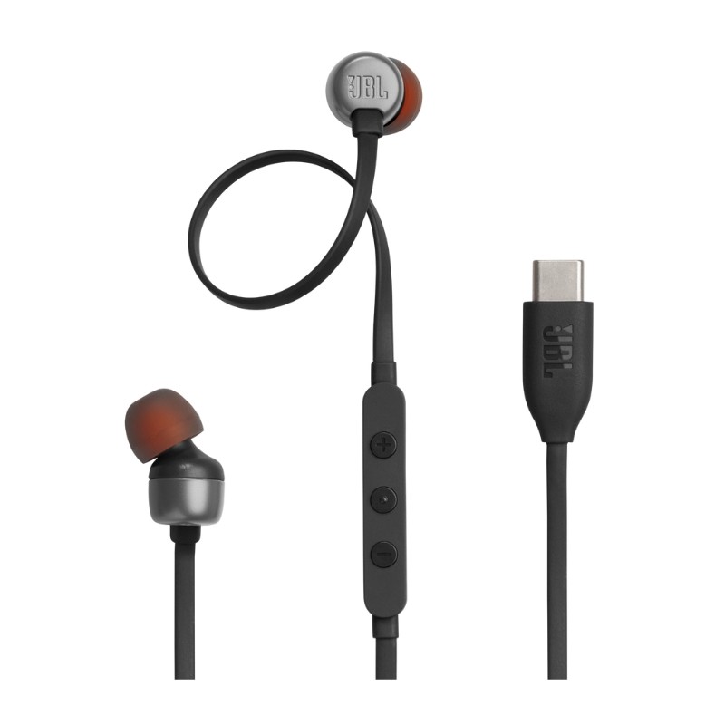 JBL T310 Type C Wired Earphone Black