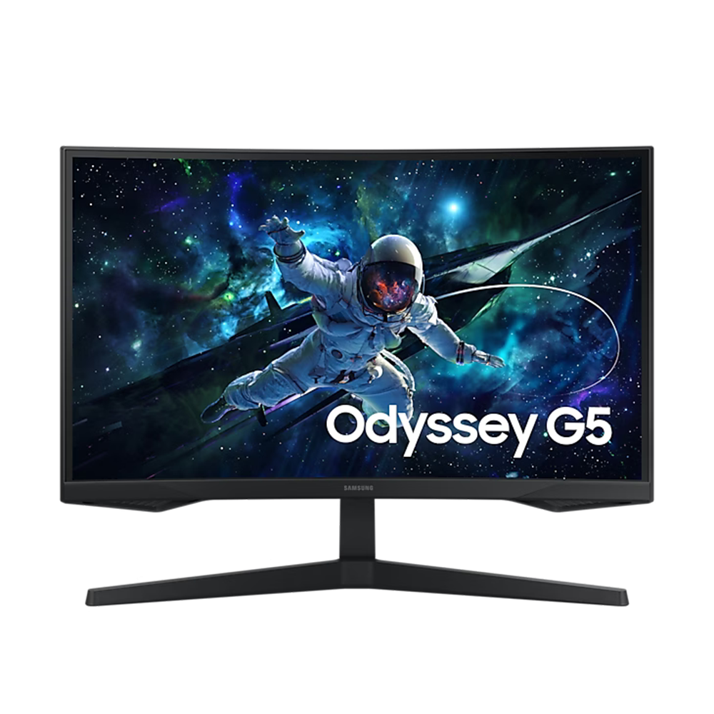 Samsung LS27CG552EMXUE 27in Odyssey G5 QHD 2K Curved VA Gaming Monitor 165Hz