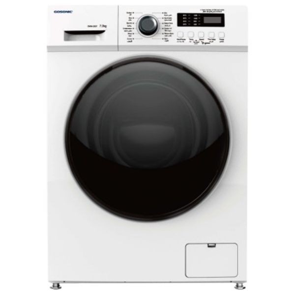 Gosonic GWM-2807- 7Kg - 1200RPM - Front Loading Washing Machine - White
