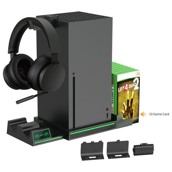 Dobe Xbox series X Multlfunctiona Cooling Stand - Black
