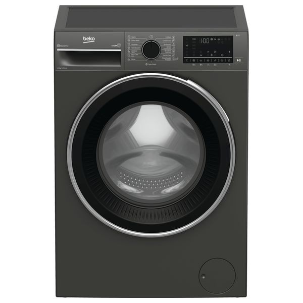 Beko WTV8012XS - 8Kg - 1200RPM - Front Loading Washing Machine - Gray