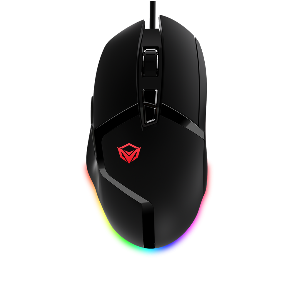 Meetion G3325 Wired Gaming Mouse with Adjustable DPI and RGB Lighting